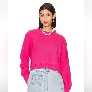 Free people easy street cropped sweater